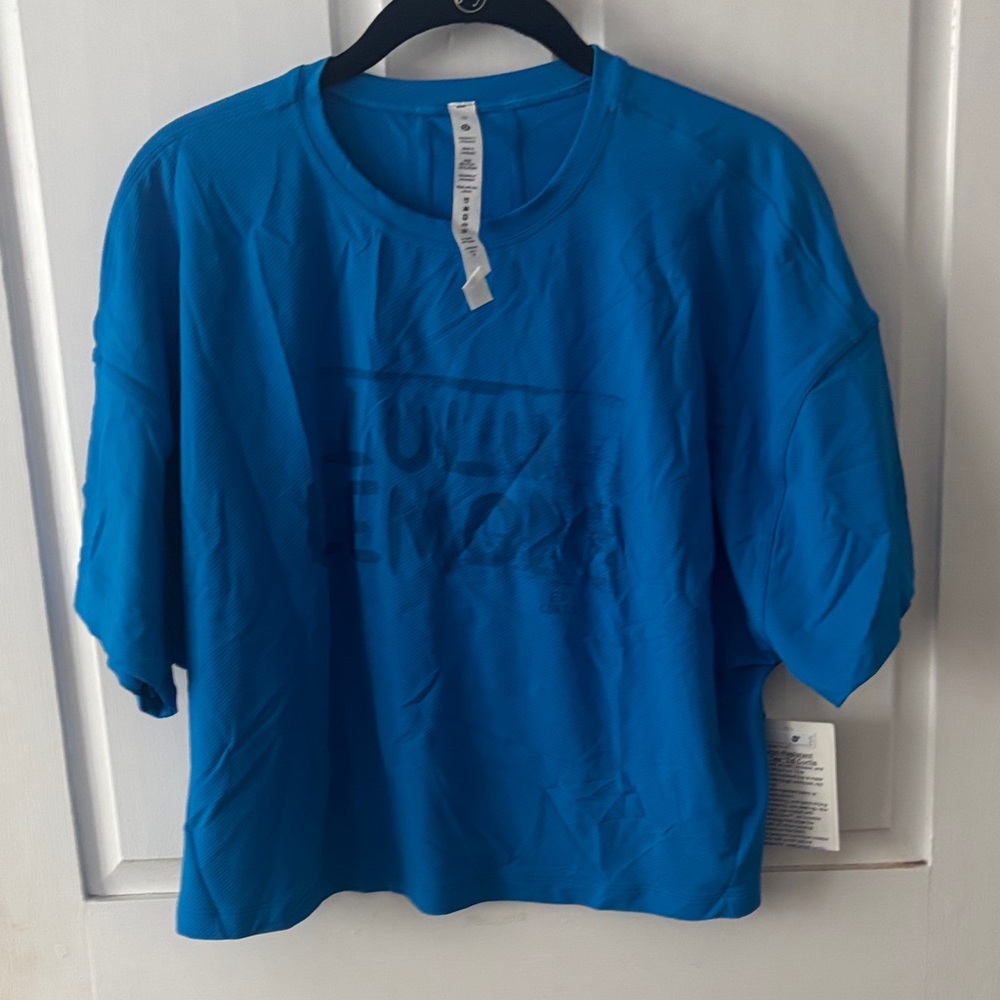 lululemon athletica Blue T shirt